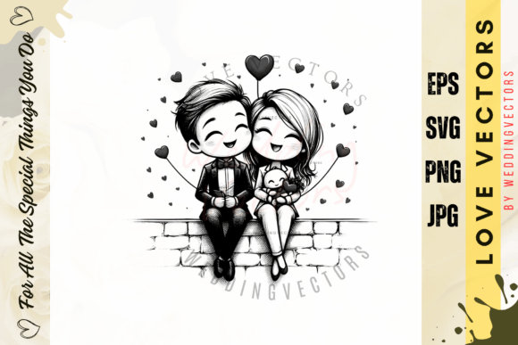C3117: The Soft-Tone Bridal Vectors for Elegant Design