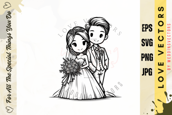 Designing with Heart: The C2491 Wedding Vector Collection