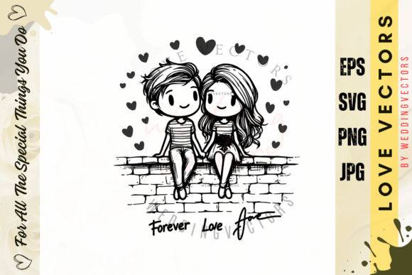 Elegant Modern Engagement Artwork - C3230: Capturing Matrimonial Bliss
