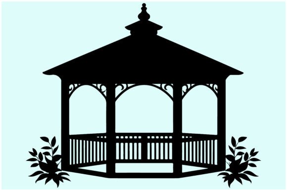 Enchanting Wedding Gazebo Clipart: Elevate Your Designs