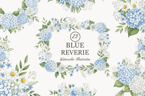 Timeless Watercolor Florals for Elegant Design Projects