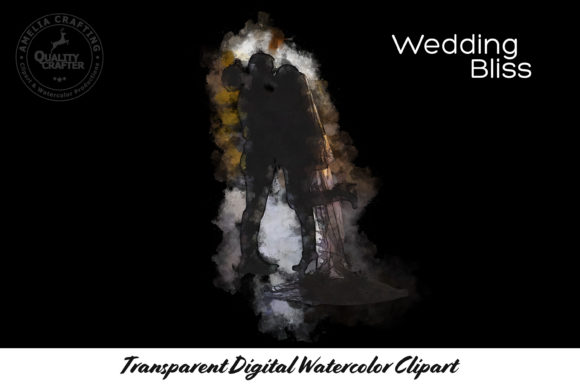 Wedding Bliss Watercolor Illustration: A Designer's Secret Weapon