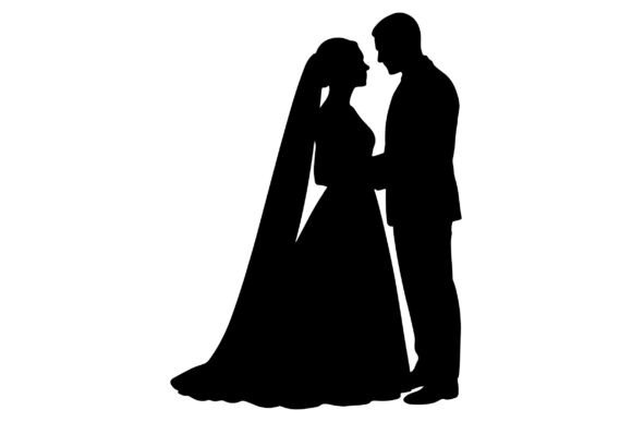 Wedding Couple Silhouette Vector: A Designer's Guide to Elegant Assets