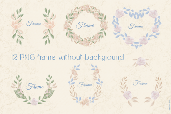Wedding History Frames: Vintage Elegance for Modern Designs
