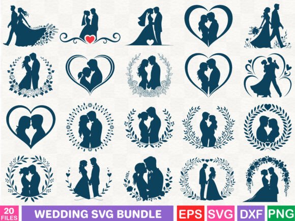 Wedding SVG Bundle: Your Digital Toolkit for Handcrafted Celebrations